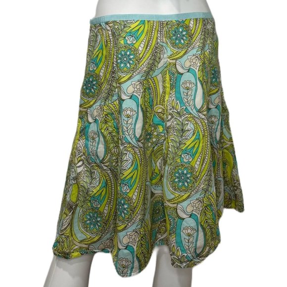 Gap Y2k Bright Paisley Skirt - Picture 4 of 8